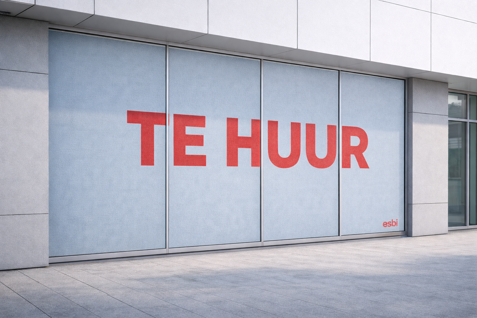 Esbi Reclame, product, raamstickers